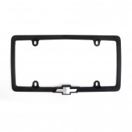 P: Svart skiltramme med Chevrolet logo P: Svart skiltramme med Chevrolet logo