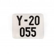 D: 71105 Veteranskilt til MC, MOPED og TRAKTOR 1942-1971 D: 71105 Veteranskilt til MC, MOPED og TRAKTOR 1942-1971