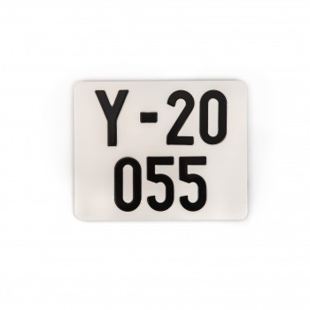 D: 71105 Veteranskilt til MC, MOPED og TRAKTOR 1942-1971