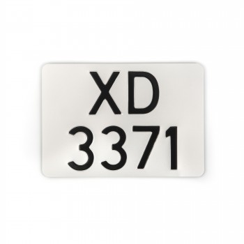 D: 72103 Tidsriktig veteranskilt til MC, MOPED og TRAKTOR, 1971-1982