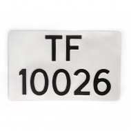 B: 73114 Nyere tidsriktig veteranskilt til BIL, 1982-2001 B: 73114 Nyere tidsriktig veteranskilt til BIL, 1982-2001