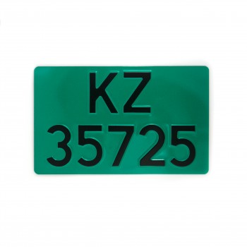 H: 73117 Nyere tidsriktig veteranskilt til VAREBIL grønt , 1986-2001 H: 73117 Nyere tidsriktig veteranskilt til VAREBIL grønt , 1986-2001