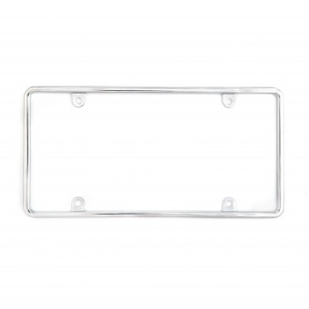 R: Amerikansk skiltramme med blank kant