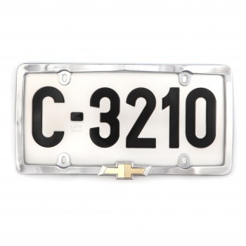 O: Blank skiltramme med Chevrolet logo