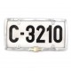 O: Blank skiltramme med Chevrolet logo